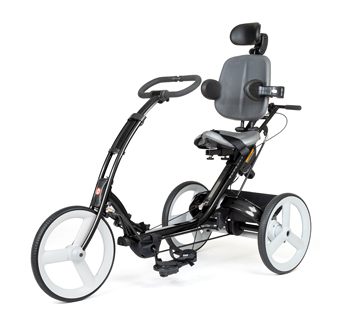 The Rifton Adaptive Tricycle in black