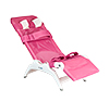 a pink Rifton Wave Bath chair