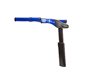 blue Rifton Pacer gait trainer standard medium upper frame