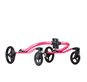 pink Rifton Pacer gait trainer utility base with odometer