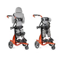 The Size 1 Rifton Stander in multiposition configuration