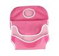 Pink fabric cover for the Rifton Wave bath chair