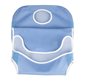 blue fabric cover for the Rifton Wave bath chair