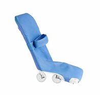 blue Rifton Wave Bath Chair conversion kit without a calf rest