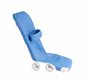 blue Rifton Wave Bath Chair conversion kit without a calf rest